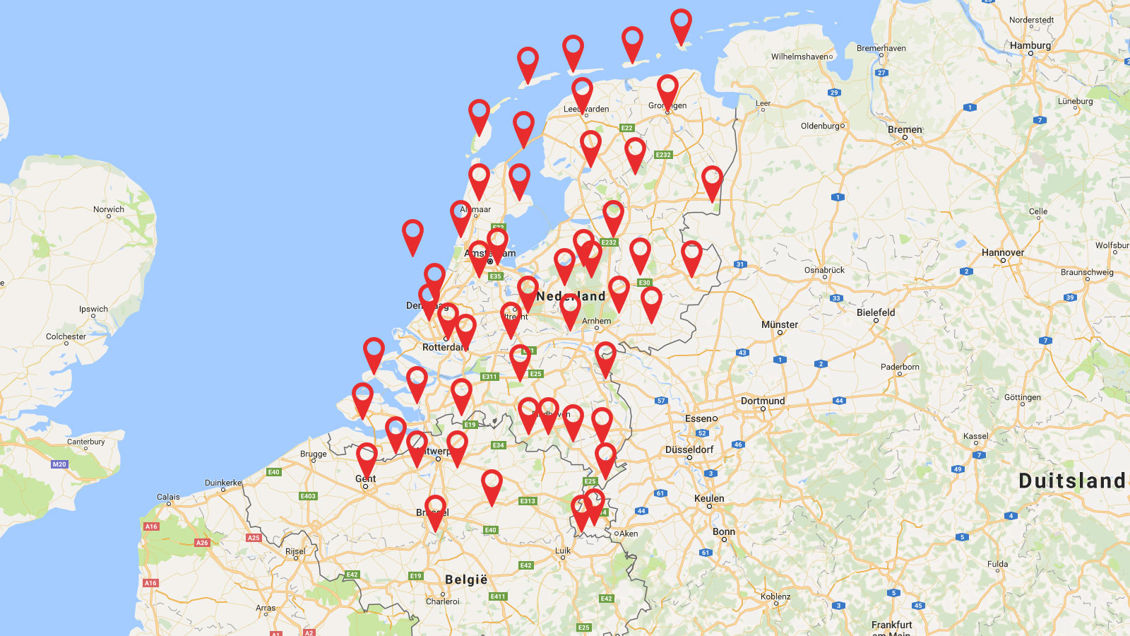 Sex Maps - Waar hebben Nederlanders seks?